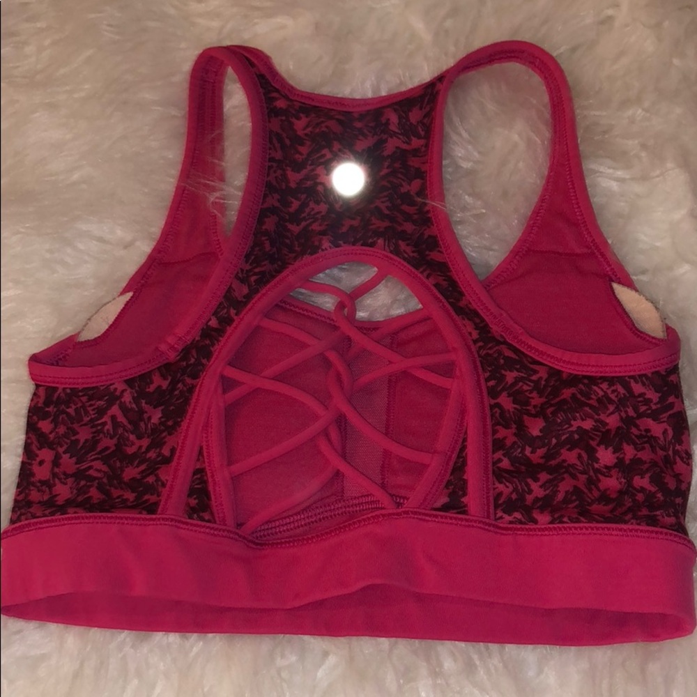 Pink LuluLemon Sports Bra